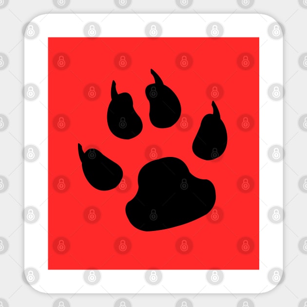 Animal paw Sticker by Times6ix